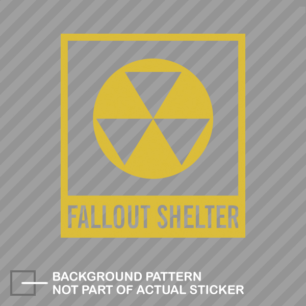 rusty fallout shelter symbol