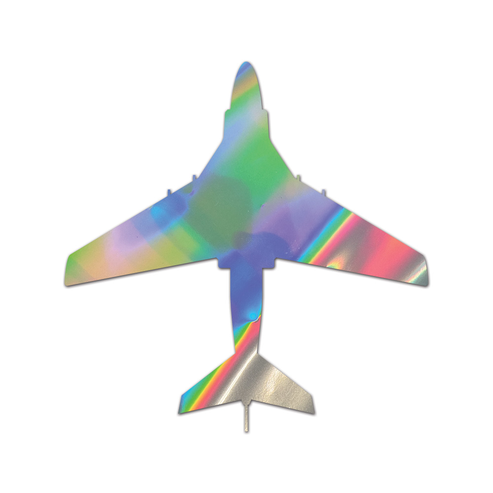 A-6 Intruder Sticker Die Cut Chrome Mirror Gold Silver Oil Slick Rainbow