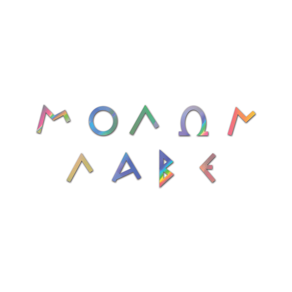 Molon Labe Sticker Die Cut Chrome Mirror Gold Silver Oil Slick Rainbow