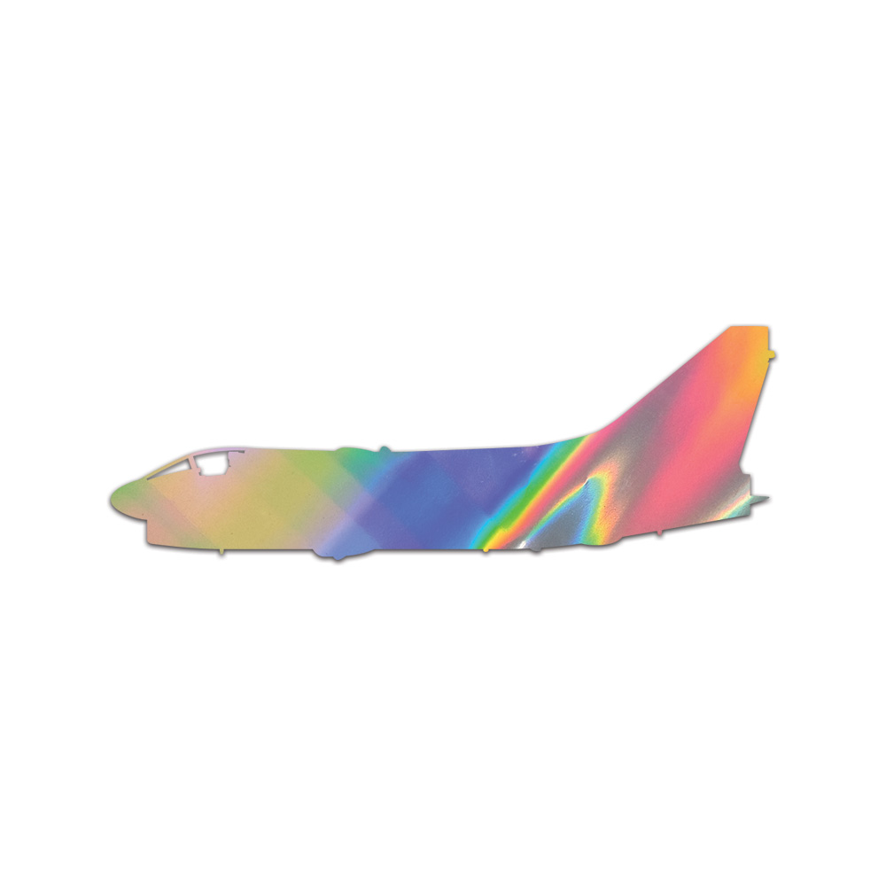 A-7 Corsair Ii Sticker Die Cut Chrome Mirror Gold Silver Oil Slick Rainbow